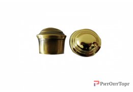  Наконечник для рейлинга 8503 (уп. 350 шт) бронза																													 