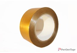  Виниловая лента (втулка 76.6mm) цв. золото рул. 50м. 
