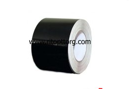  Виниловая лента (втулка 24.4mm) цв. черный рул. 50м.  