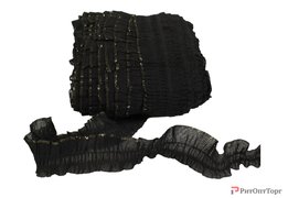  Рюш 4 см нейлоновый с кантом золото																														 